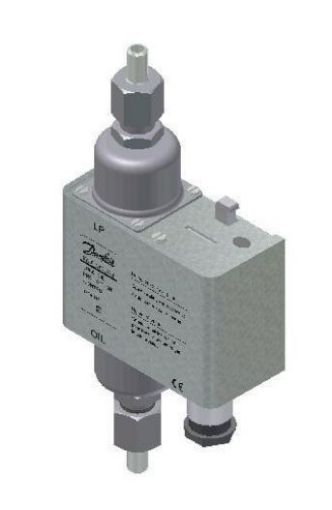 PRESSOSTATO DE OLEO DANFOSS MP55A 60 SEG (060B017591)